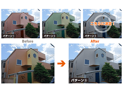 カラーシミュレーション